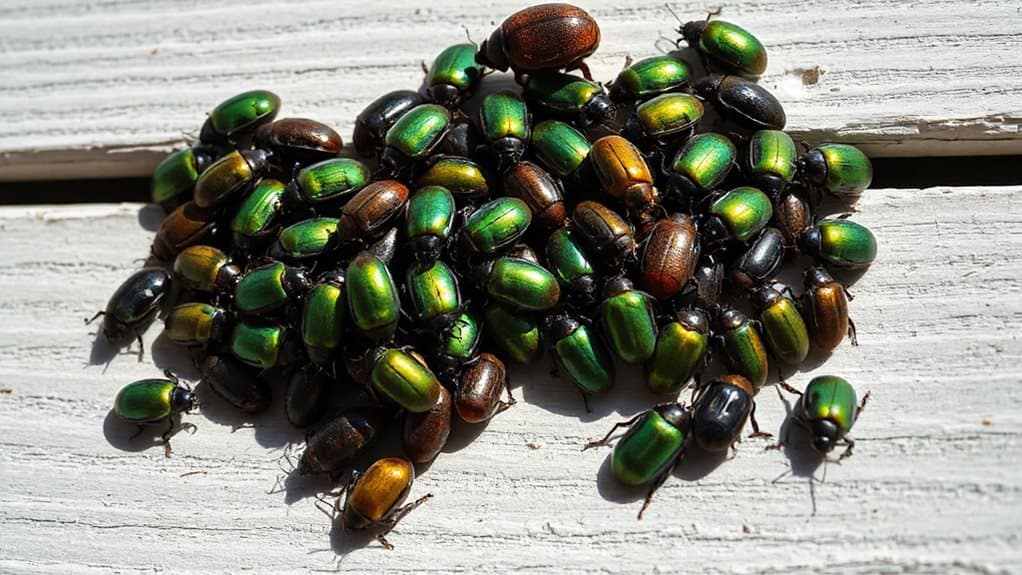 attracted to warm exterior surfaces