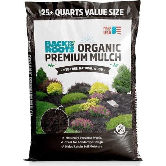 Back to The Roots 25.7qt (1 Cubic ft) Organic Premium Mulch