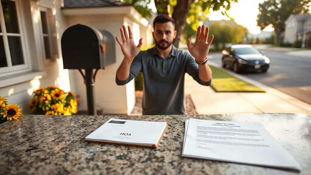 caps fines notice cure