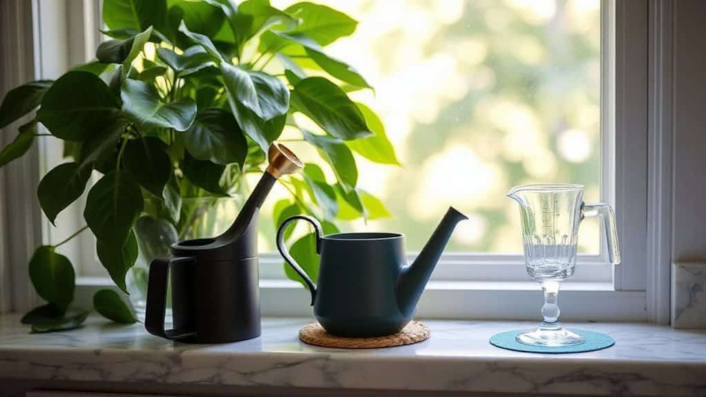 comfortable precise lightweight watering can