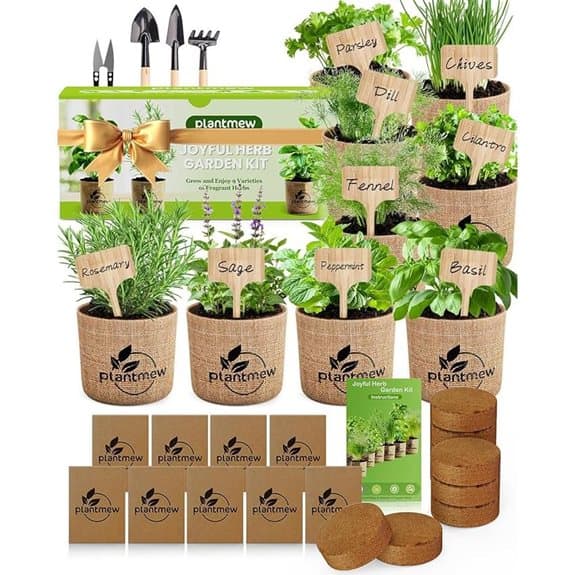 9 Herb Indoor Garden Starter Kit