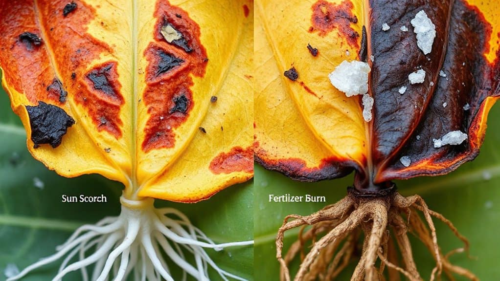 compacted roots cause leaf scorch