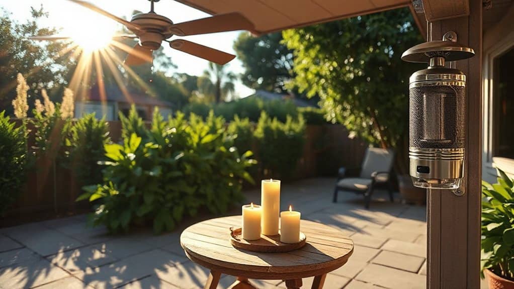 fans traps and citronella candles