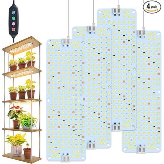 FECiDA 4-Pack LED Grow Lights