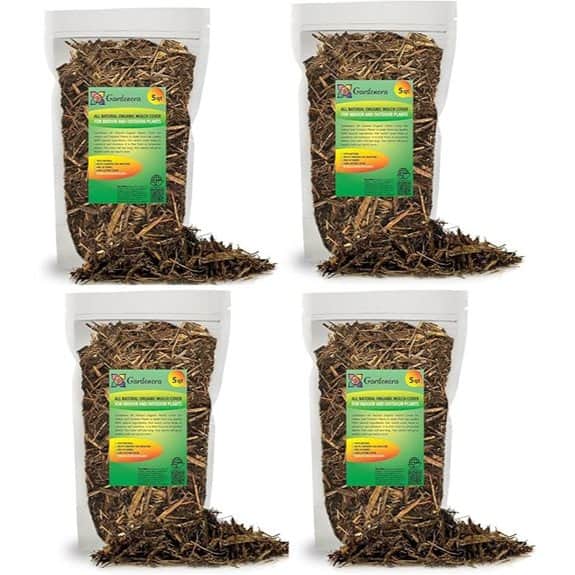 Gardenera Organic Natural Mulch Cover (20 QT)