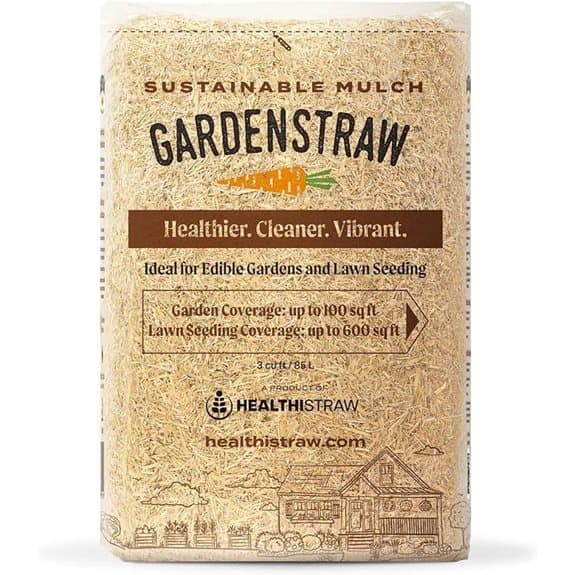 GardenStraw All-Natural Mulch 3 cu ft
