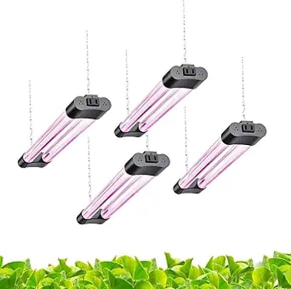 Hlite 16 LED Grow Light 4-Pack