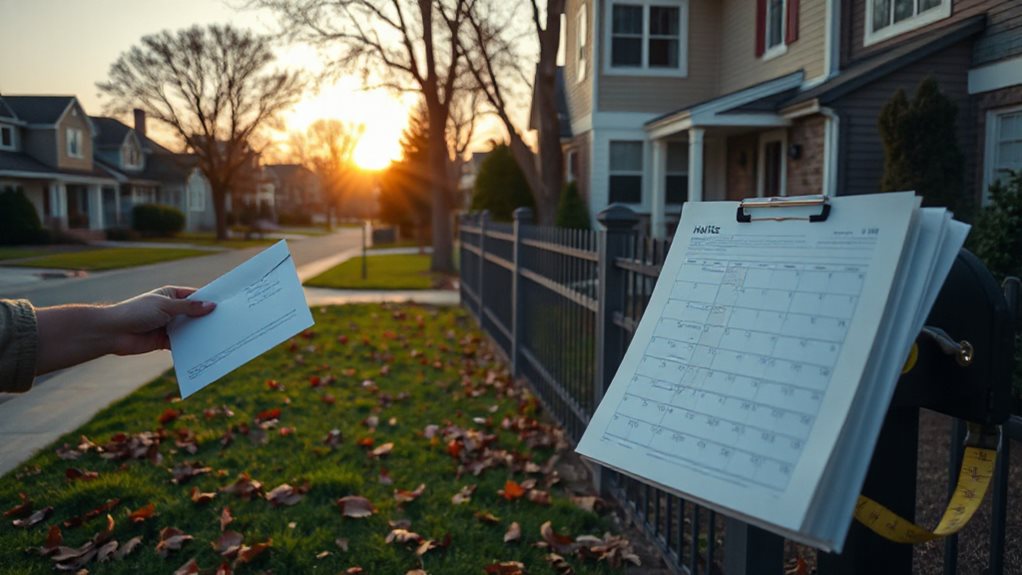 homeowners association enforcement timeline