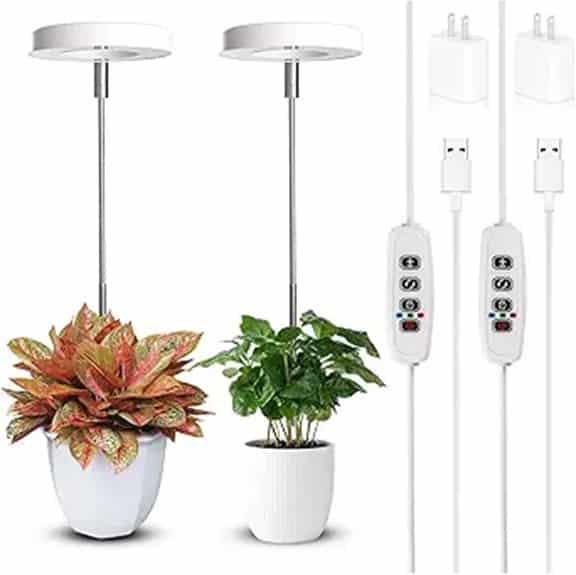 Grow Light for Indoor Plants (2-Pack)