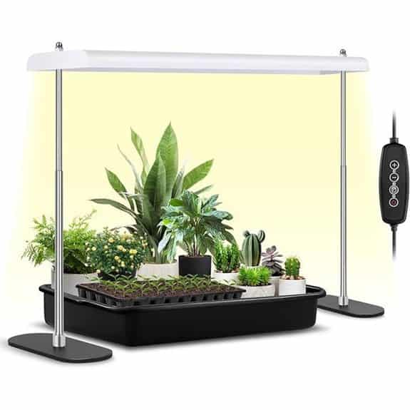 FOXGARDEN LED Grow Light Stand with Timer