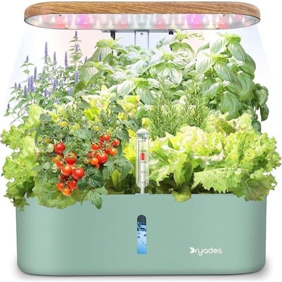 Hydroponics Indoor Garden with LED Light