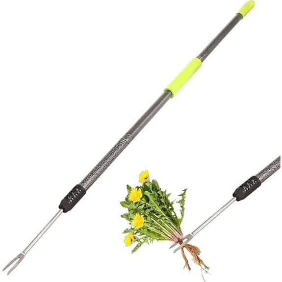 Weed Puller Tool with Long Handle