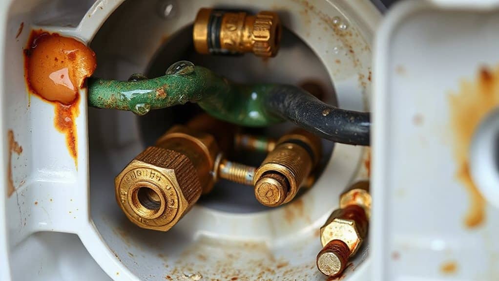 loose corroded electrical connections