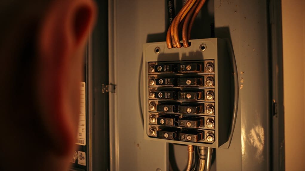 loud humming indicates breaker failure