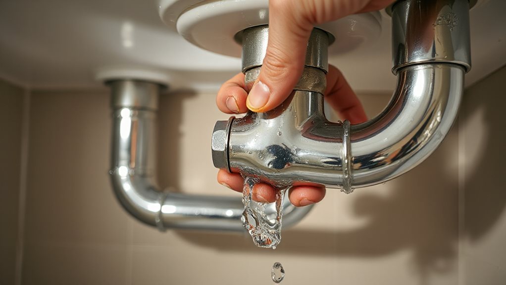 loud pipes indicate water hammer