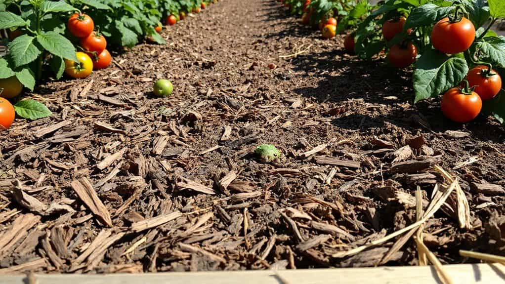 mulch selection for vegetable beds