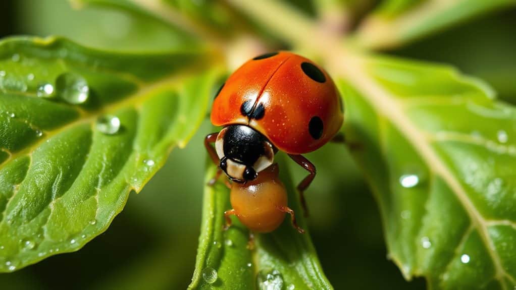 natural aphid eating garden guardians