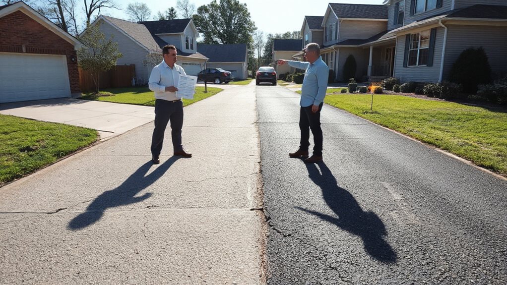 neighbors share repair responsibility