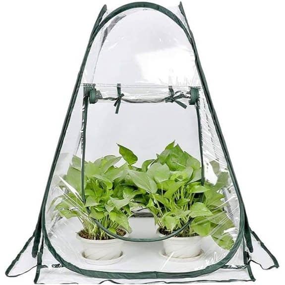 Porayhut Pop-Up Greenhouse Cover for Plants