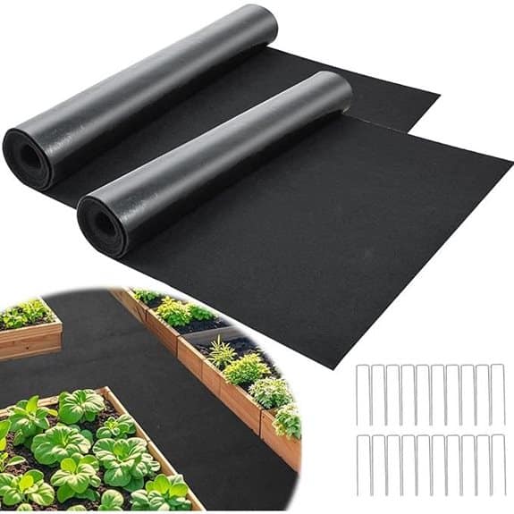 Recycled Felt Mulch Mat for Landscaping