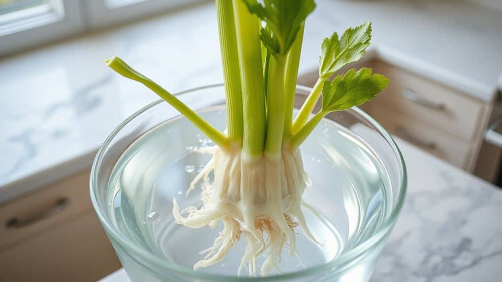 regrow celery from scraps