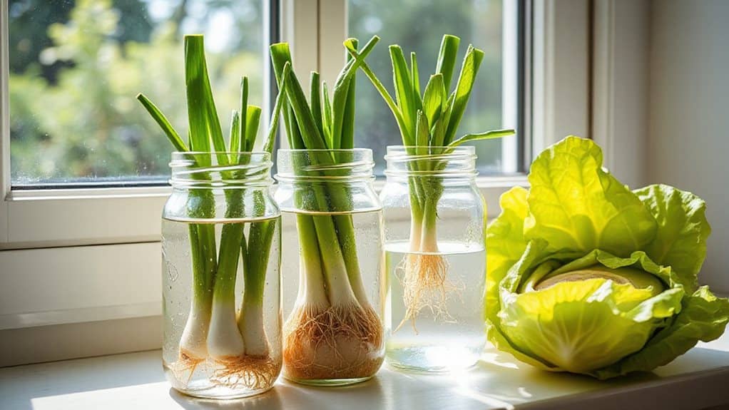 regrow kitchen vegetable scraps at home