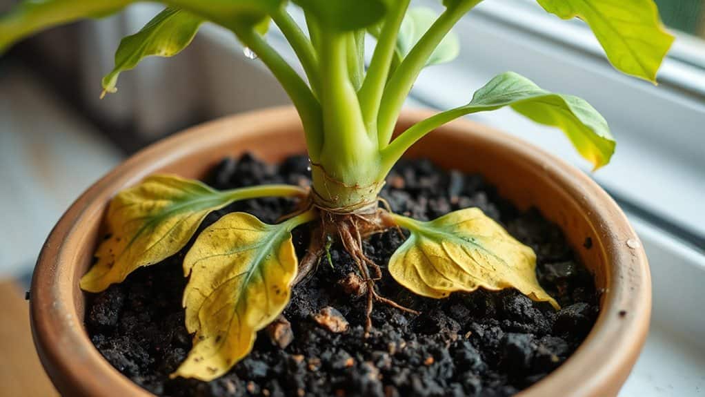 repotting shocks root hairs