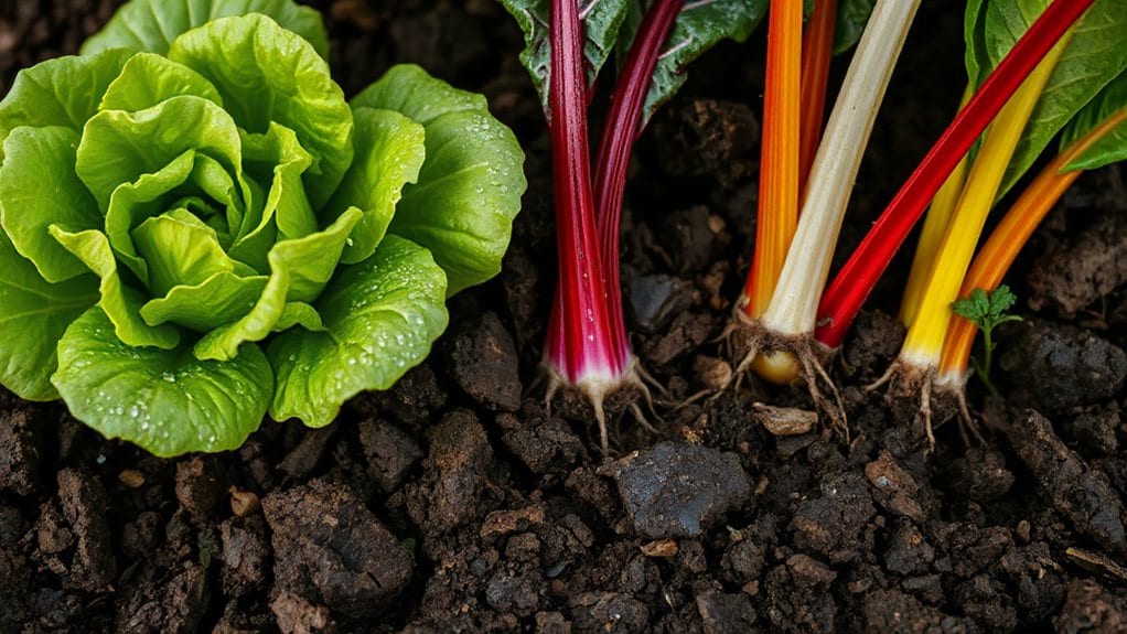 shallow rooted greens thrive easily