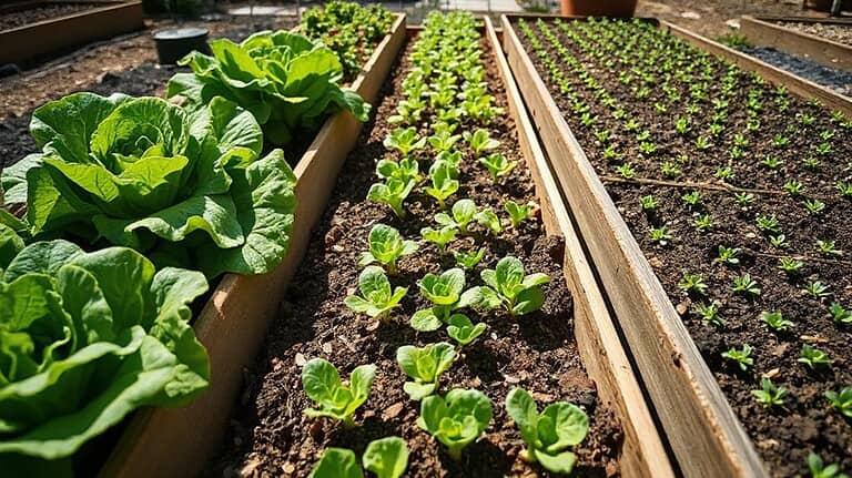 staggered harvests for continuous production