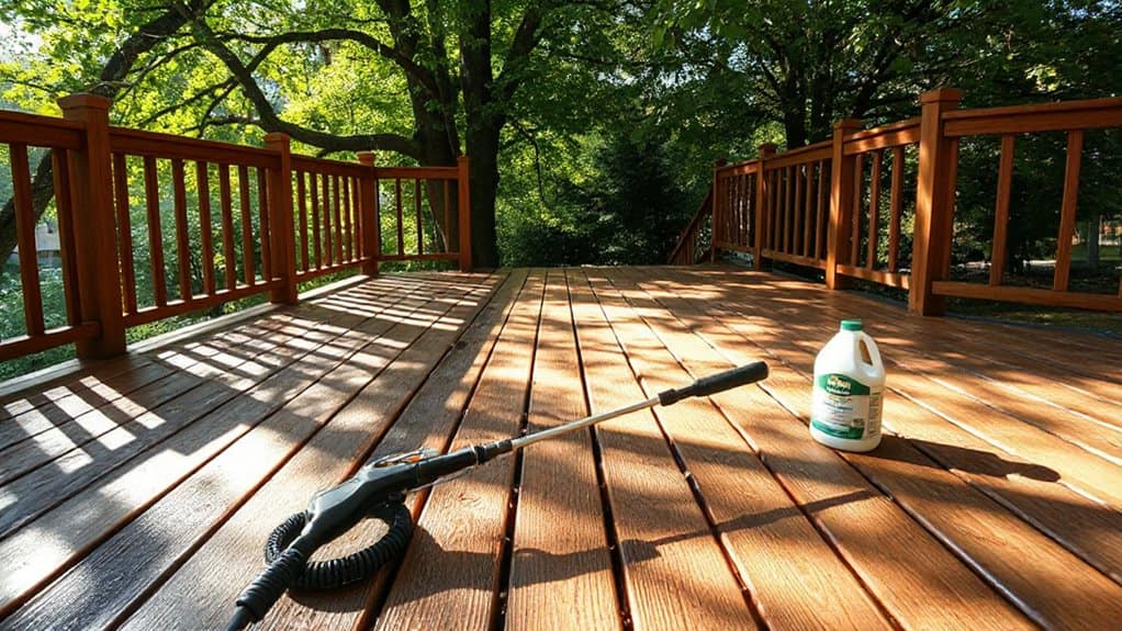 stop mold on shaded decks