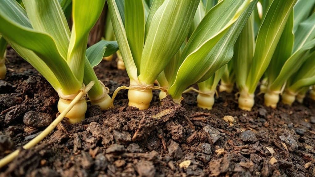 sweet corn thrives in clay