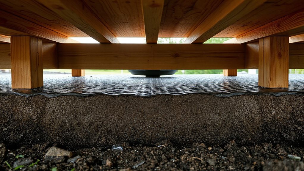 topside or underside installation