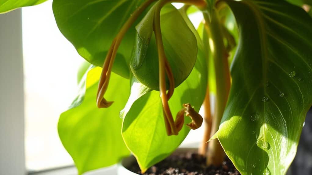 transpiration exceeds root uptake