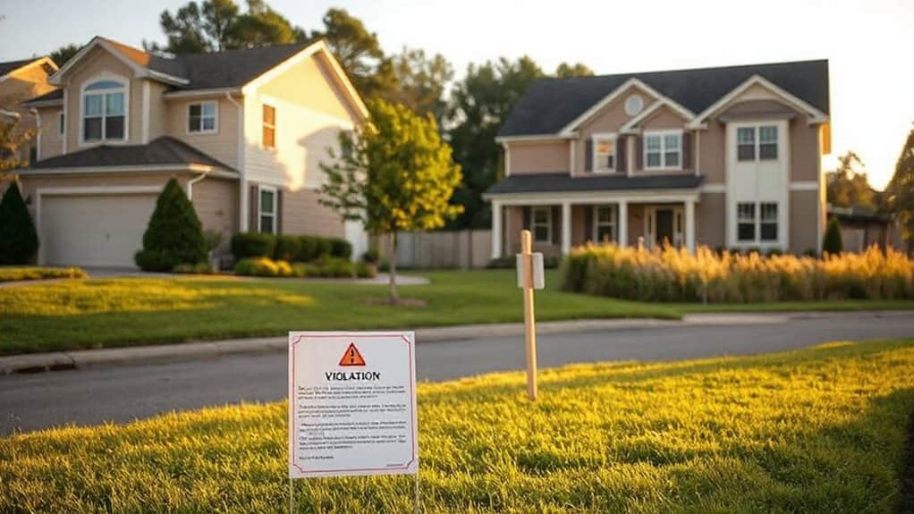 unequal hoa rule enforcement