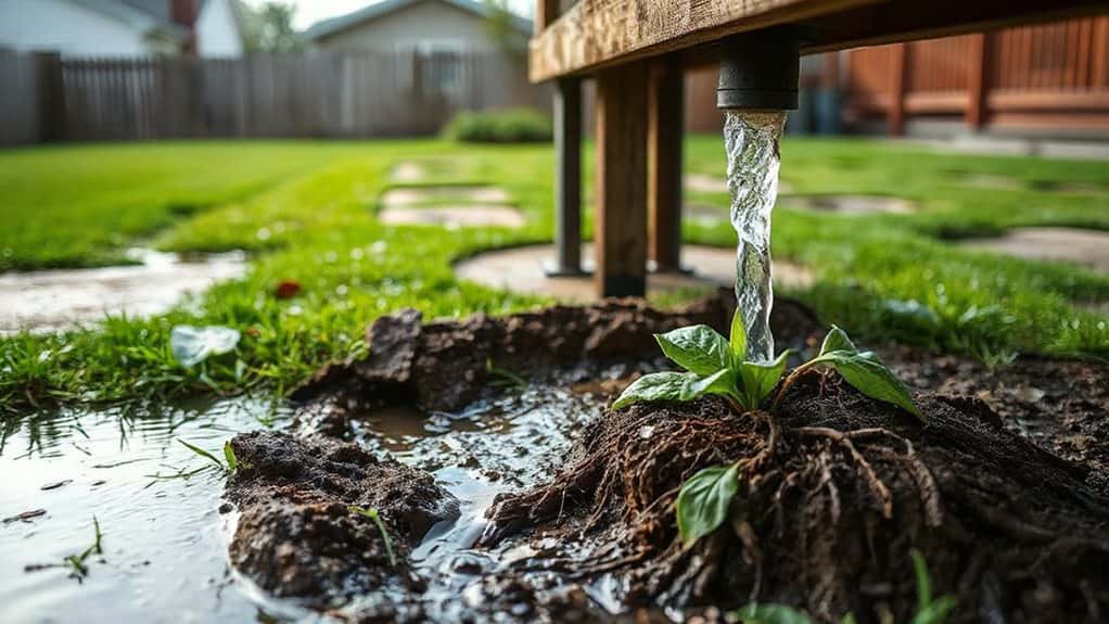 unreasonable neighbor caused water damage