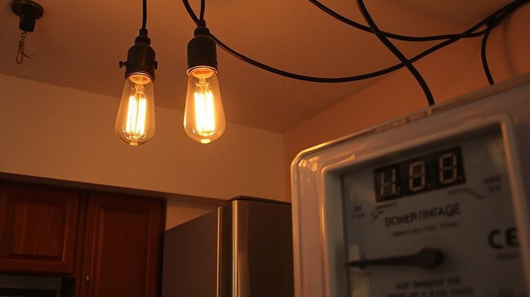 voltage dip from startup