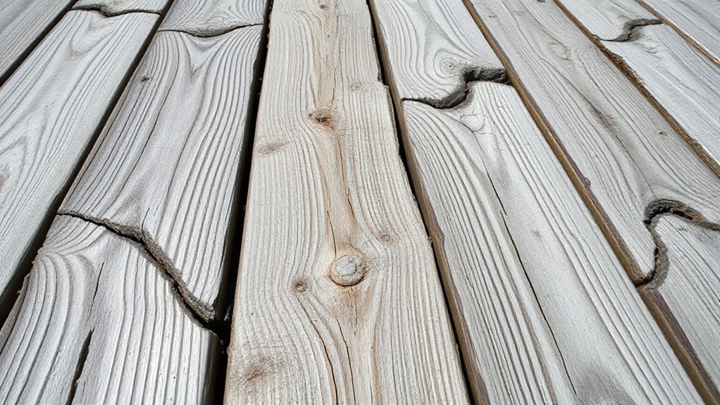 warped boards signal structural danger