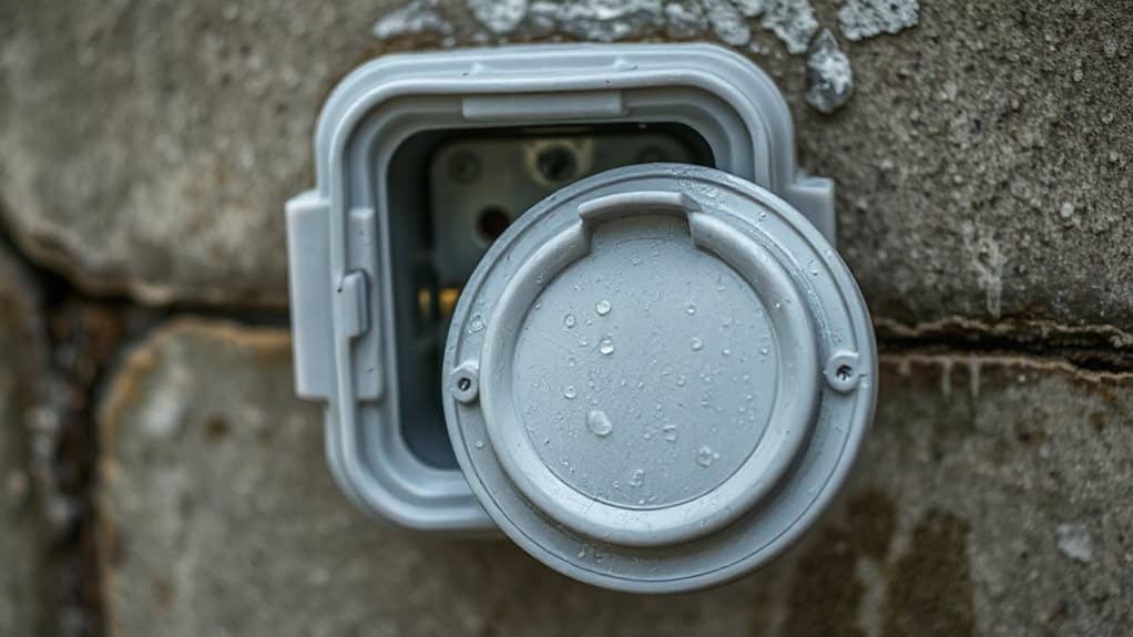 weatherproof in use outlet protection