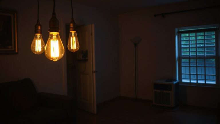 ac load causes voltage drop momentarily