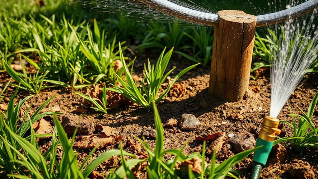 assess drought damage quantify turf