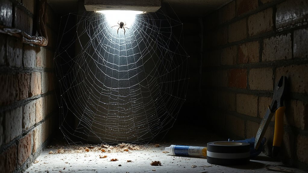basement spider control tips