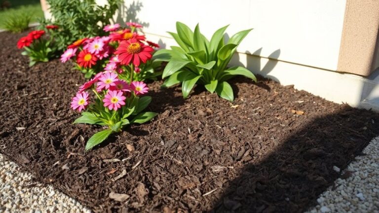best mulch for house flower beds