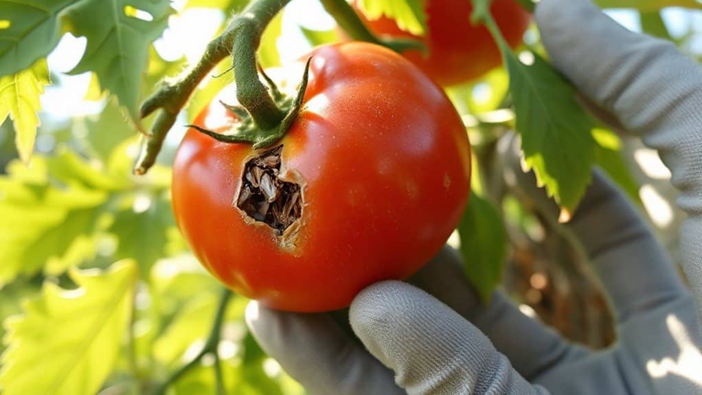 calcium deficiency causes blossom end rot