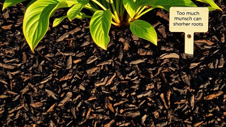 can mulch suffocate roots