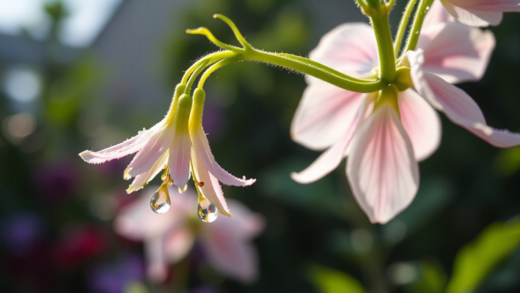 causes of sudden flower drop