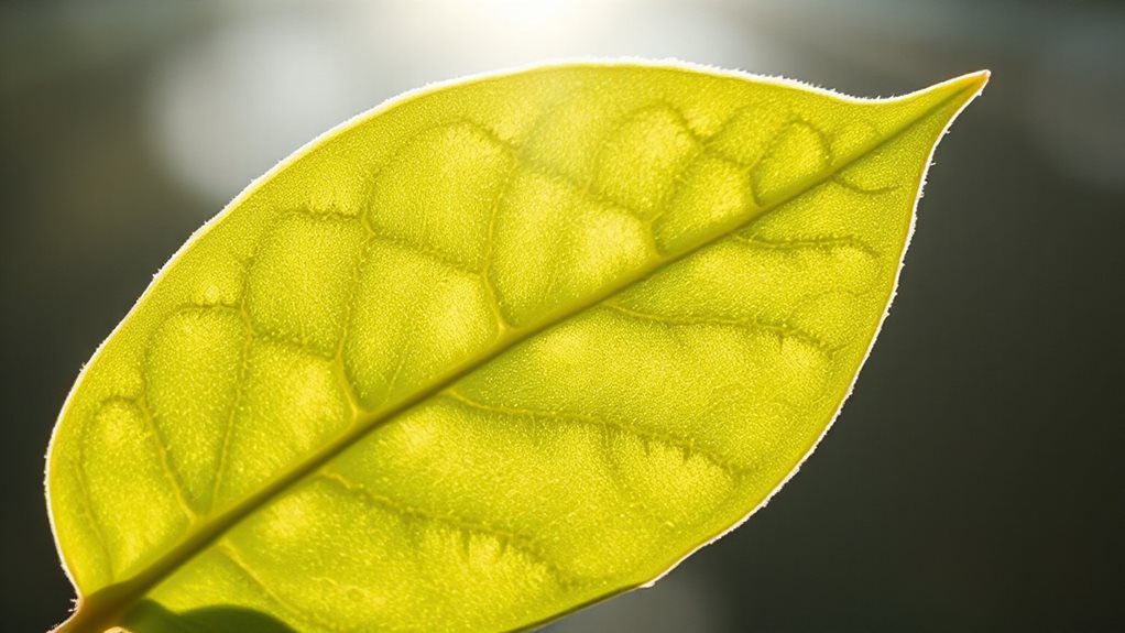 causes of translucent leaf becomeings