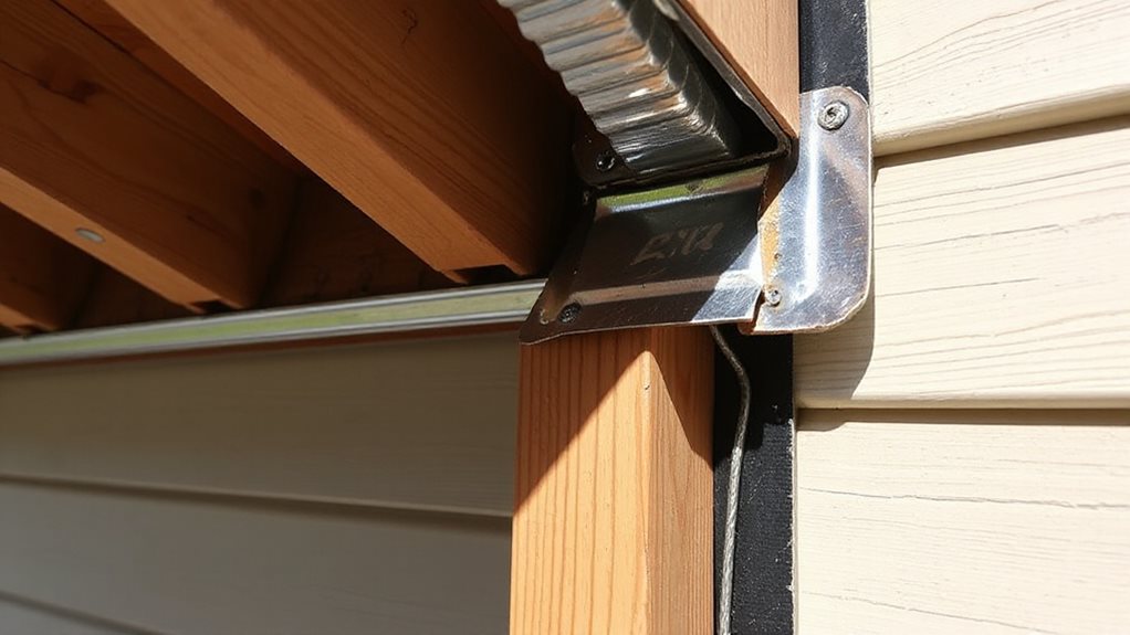 deck flashing installation steps and drainage considerations