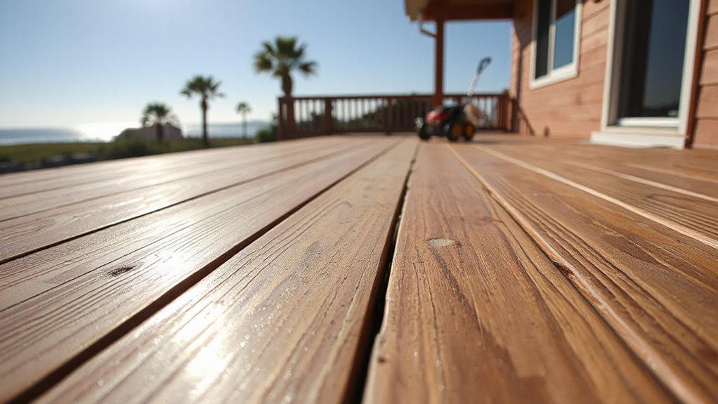 deck sealing frequency by climate differences
