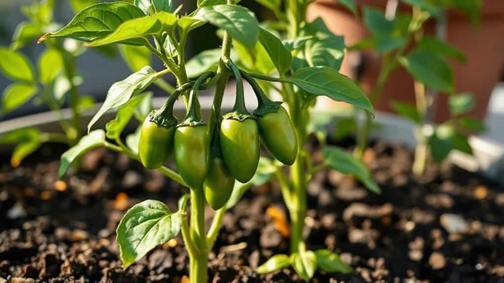 deep watering prevents tiny peppers