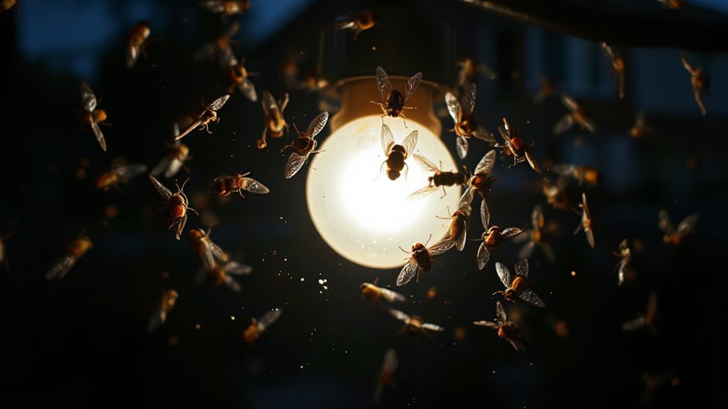 dorsal light response lures insects